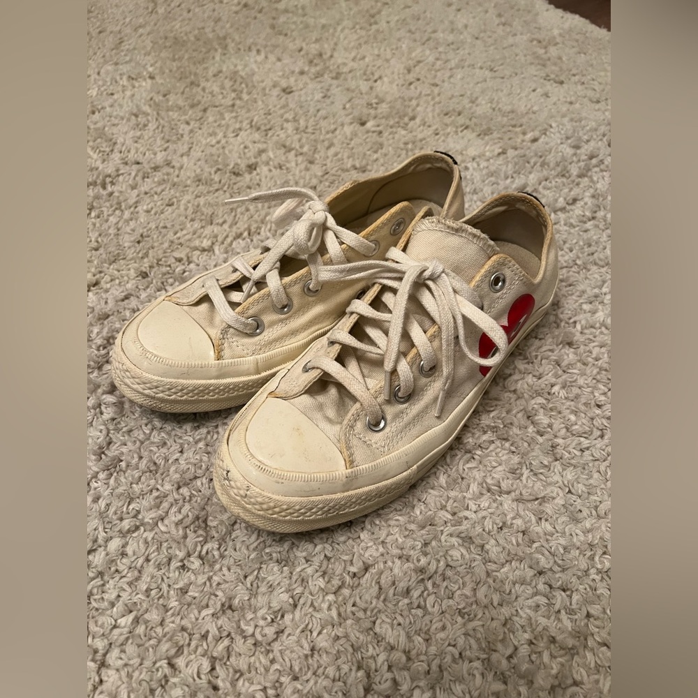 Converse Comme des Garcons chunk Taylor size M7 W9